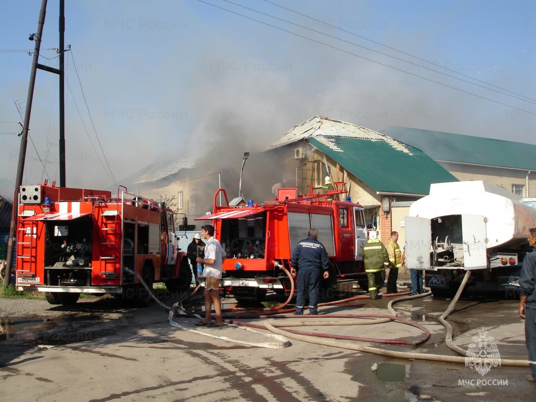 Пожар в частном доме в г. Новошахтинске