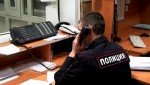На месте пожара в Новошахтинске сотрудники полиции обеспечивают охрану общественного порядка и отвод транспорта